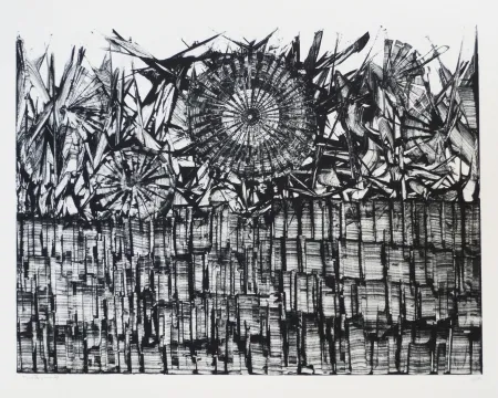 Lithograph Ernst - Terra Incognita 4