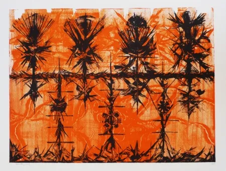 Lithograph Ernst - Terra Incognita 5