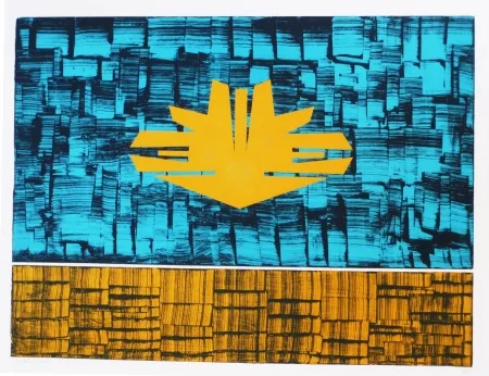 Lithograph Ernst - Terra Incognita 7