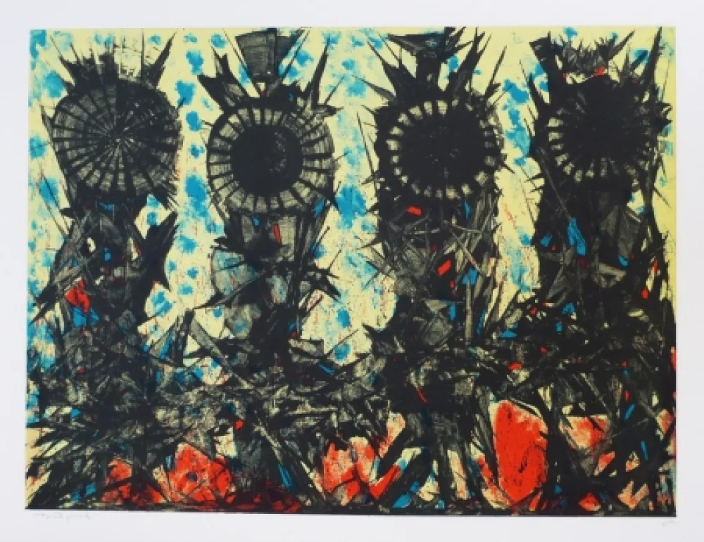 Lithograph Ernst - Terra Incognita 8