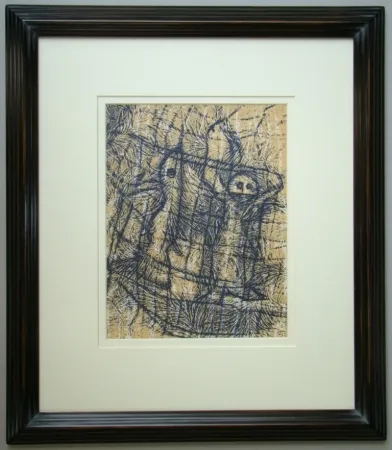 Lithograph Ernst - Un chant d'amour