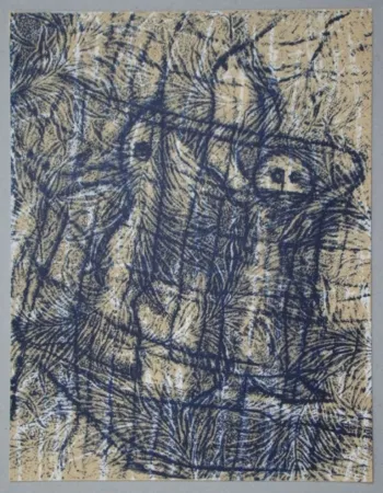 Lithograph Ernst - Un chant d'amour