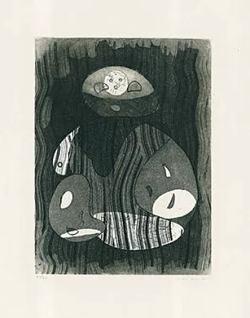 Aquatint Ernst - Untitled - 