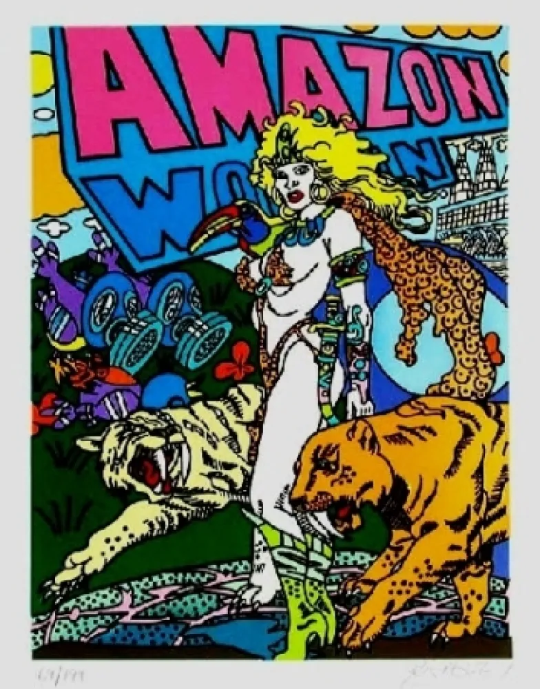 Lithograph Erro - Amazone