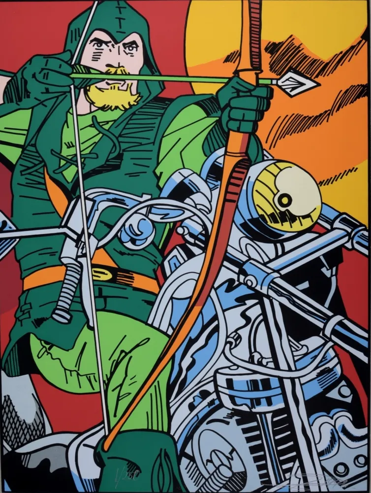 Screenprint Erro - Archer