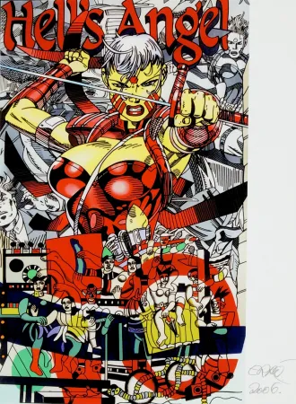 Numeric Print Erro - Hell's Angel