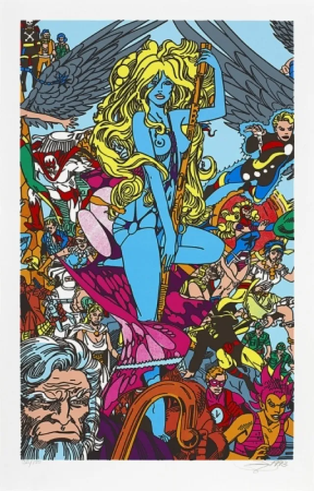 Screenprint Erro - La femme fatale I