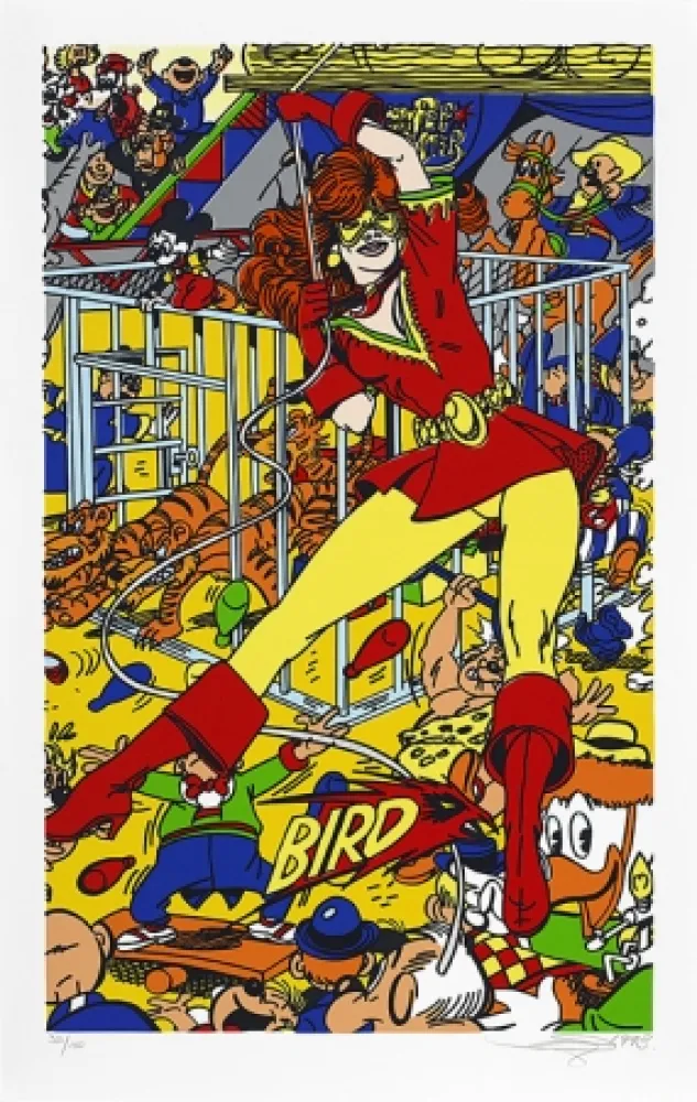 Screenprint Erro - La femme fatale III