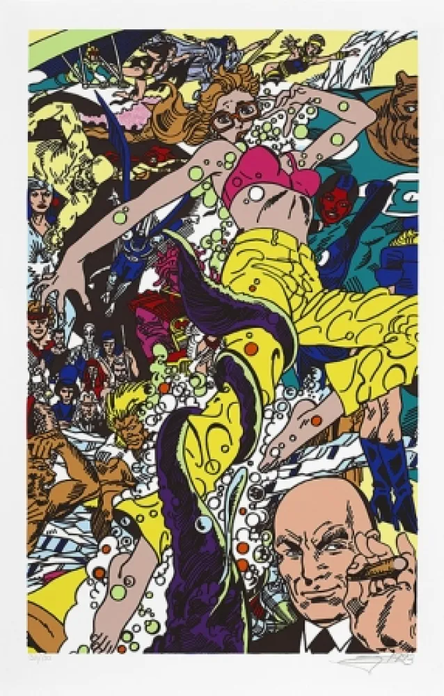 Screenprint Erro - La femme fatale IV