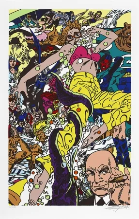 Screenprint Erro - La femme fatale IV