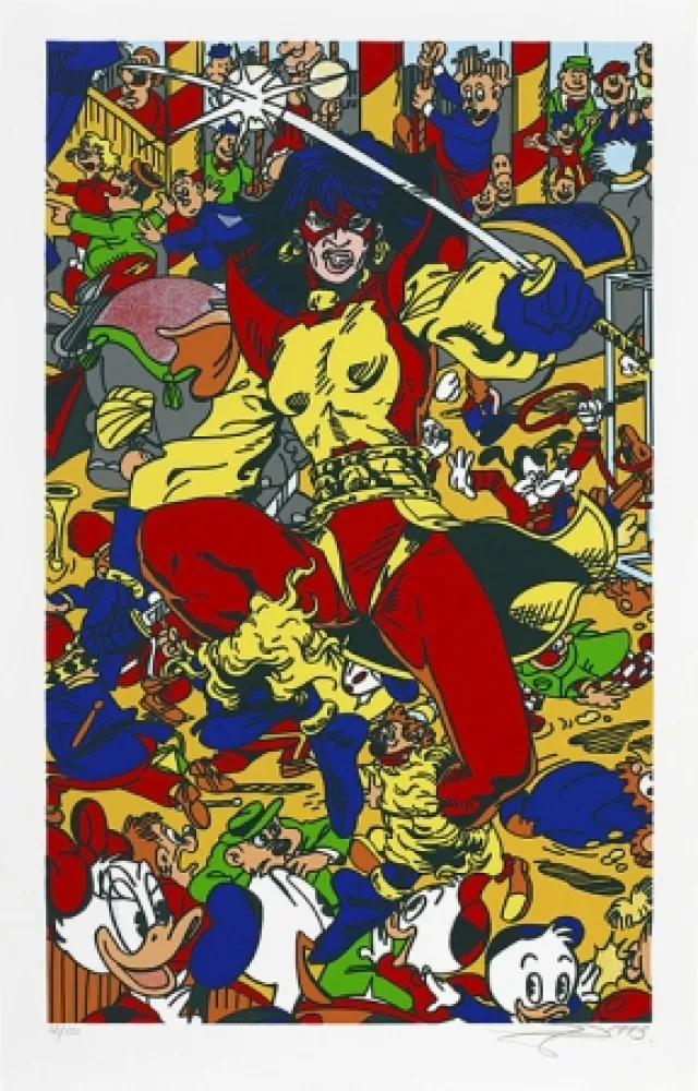 Screenprint Erro - La femme fatale V