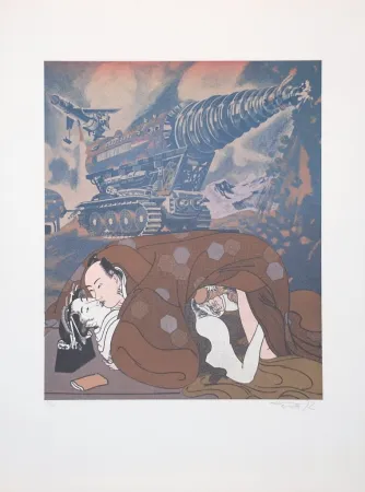 Lithograph Erro - Made in Japan