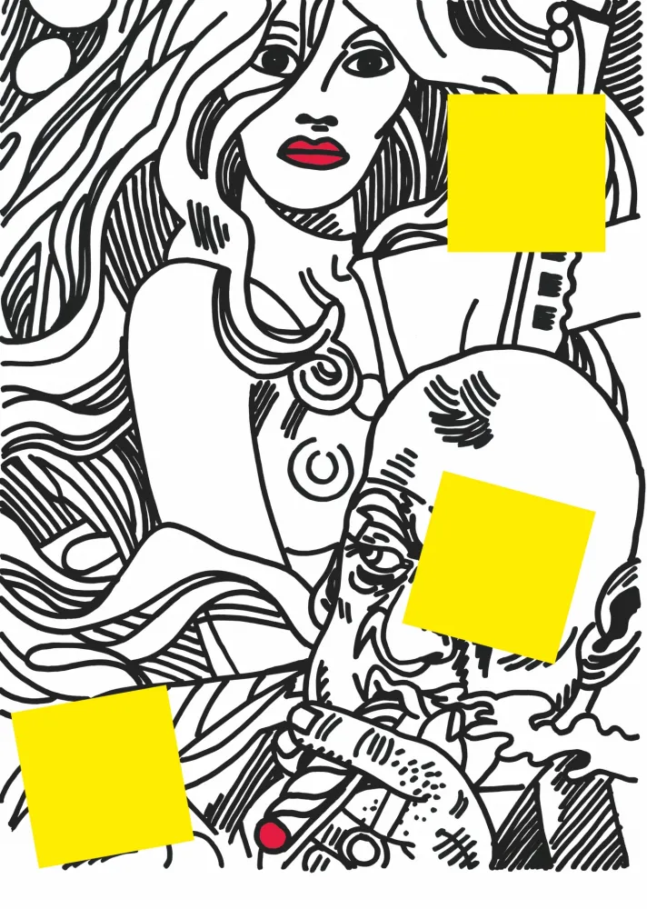 Screenprint Erro - Nu (Collection Naked)