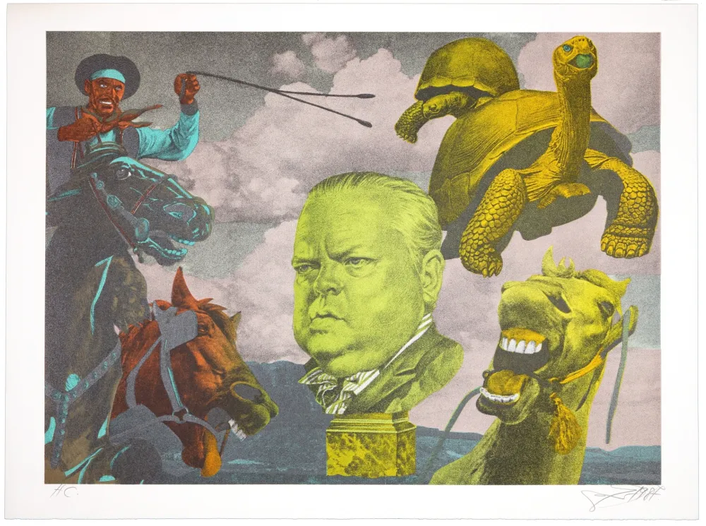 Lithograph Erro - Orson Welles