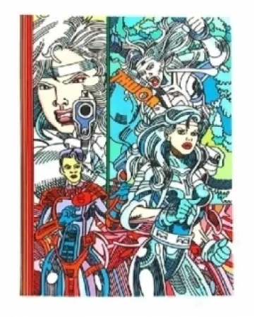 Lithograph Erro - Silver Galber