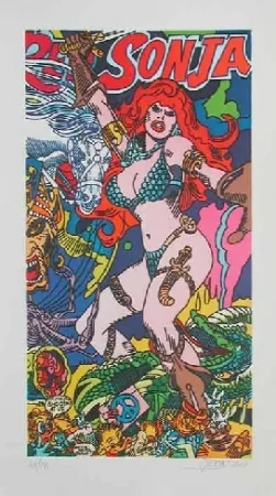 Lithograph Erro - Sonia