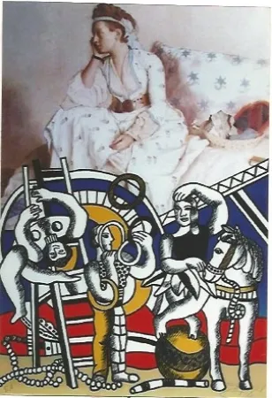 Lithograph Erro - Symbiose