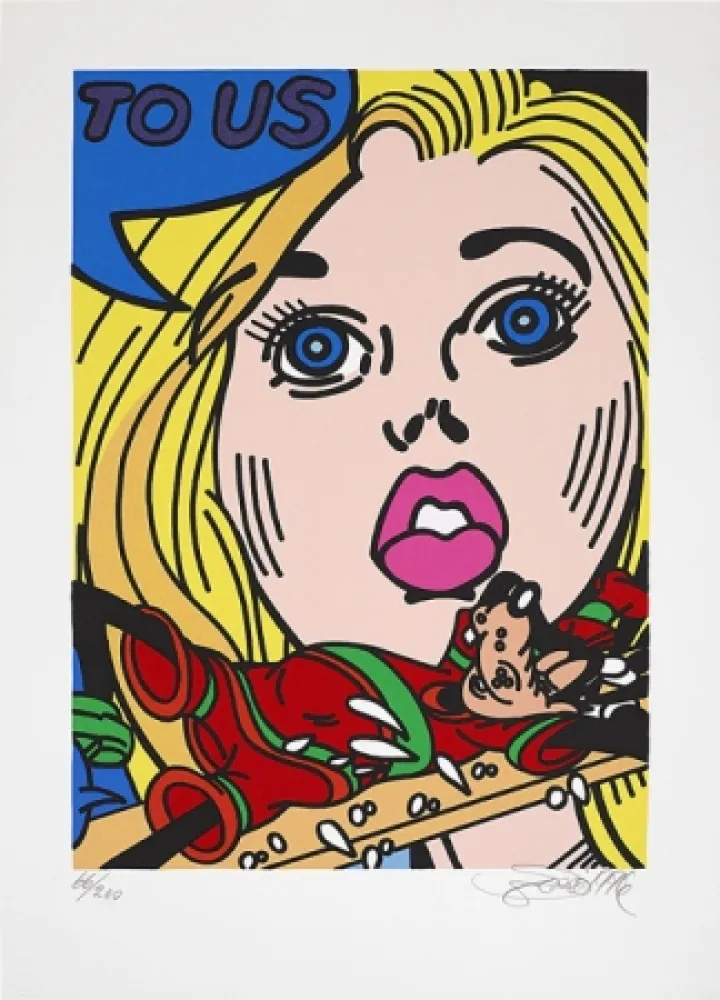 Screenprint Erro - To us to