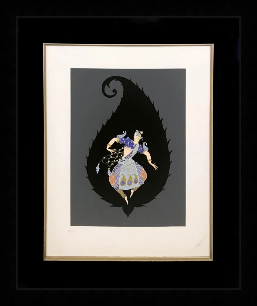 Screenprint Erte - BAYADERE