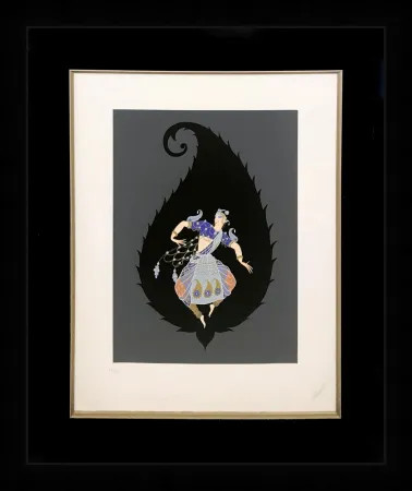 Screenprint Erte - BAYADERE