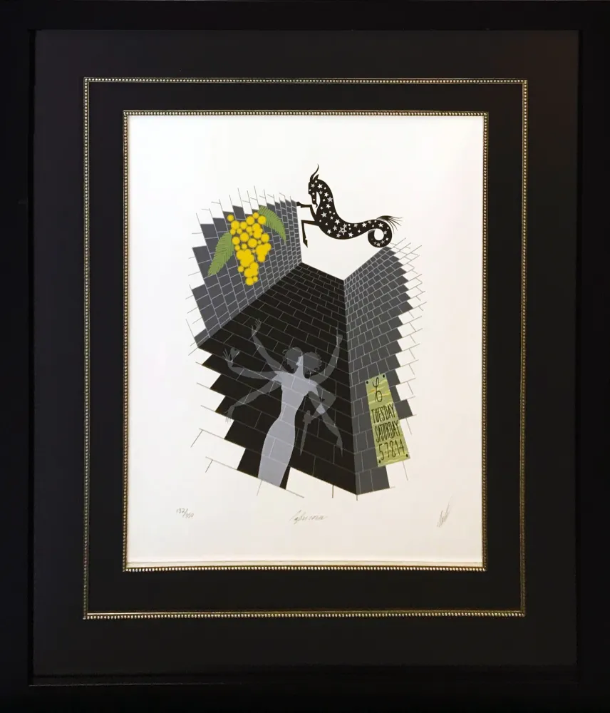 Screenprint Erte - CAPRICORN