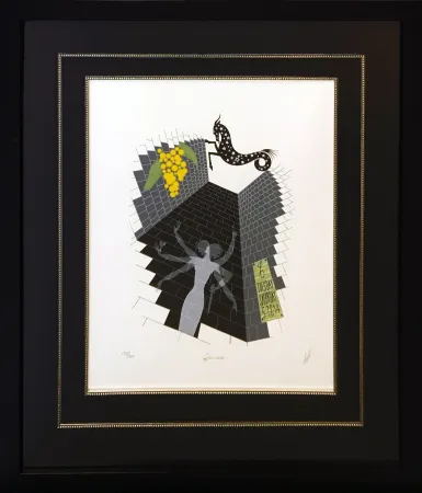 Screenprint Erte - CAPRICORN