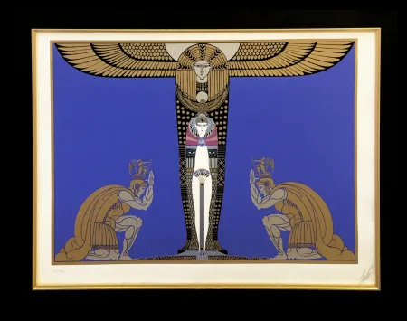 Screenprint Erte - CLEOPATRE