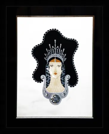 Screenprint Erte - DIAMOND