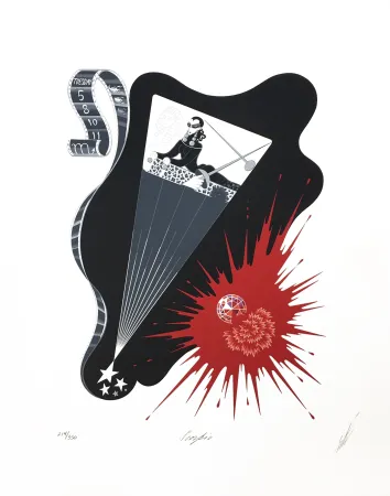 Screenprint Erte - SCORPIO