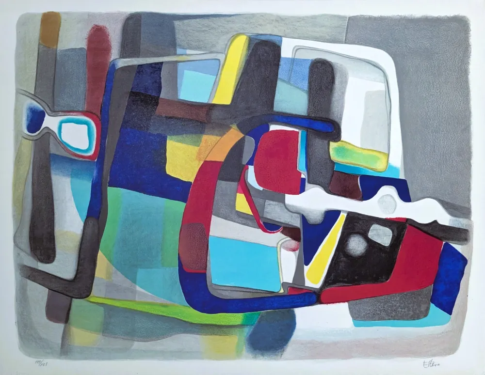 Lithograph Esteve - Aladin 