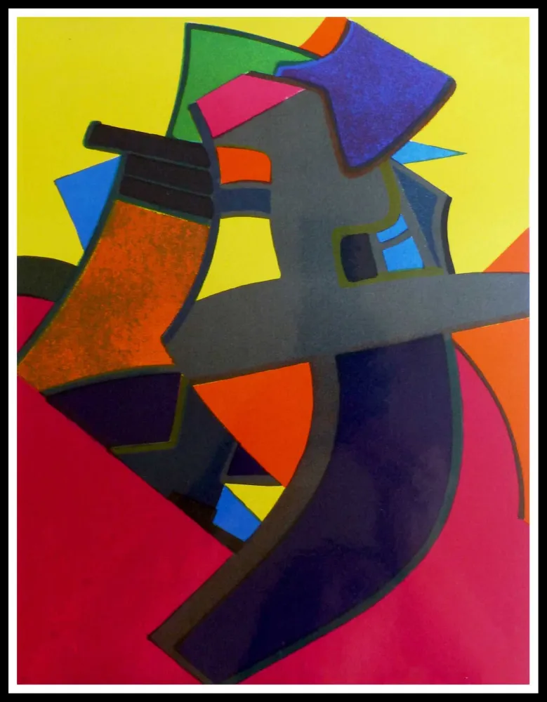 Lithograph Esteve - BALMOURE