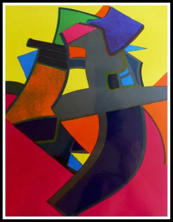 Lithograph Esteve - BALMOURE