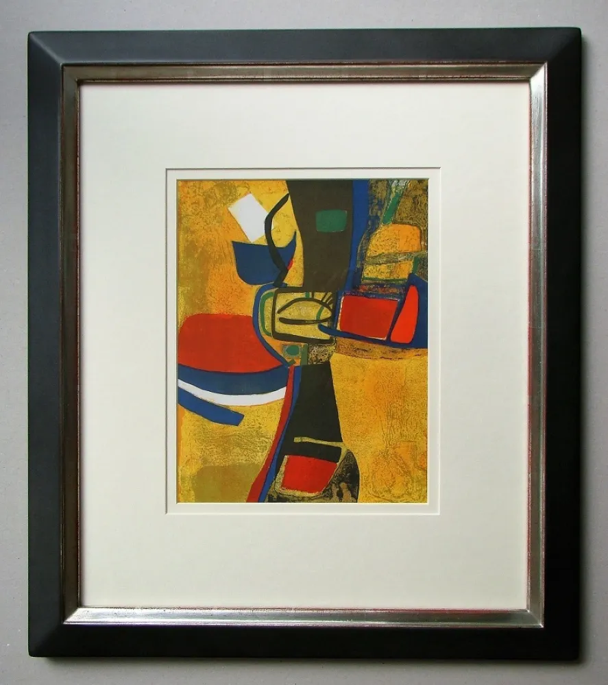 Lithograph Esteve - Corne à Licou