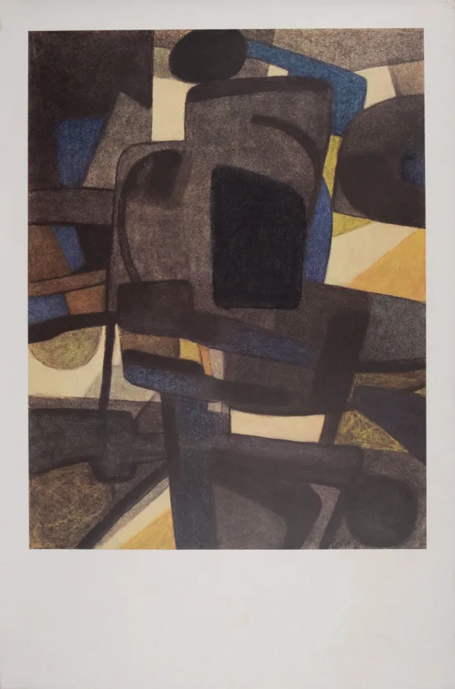 Lithograph Esteve - Dessins, circa 1971 (Proof before the letter)