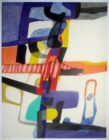 Lithograph Esteve - Grand Pavois