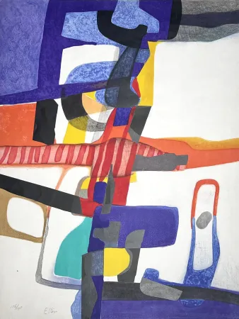 Lithograph Esteve - Grand Pavois 