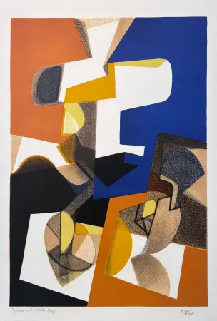 Lithograph Esteve - Le Prince 