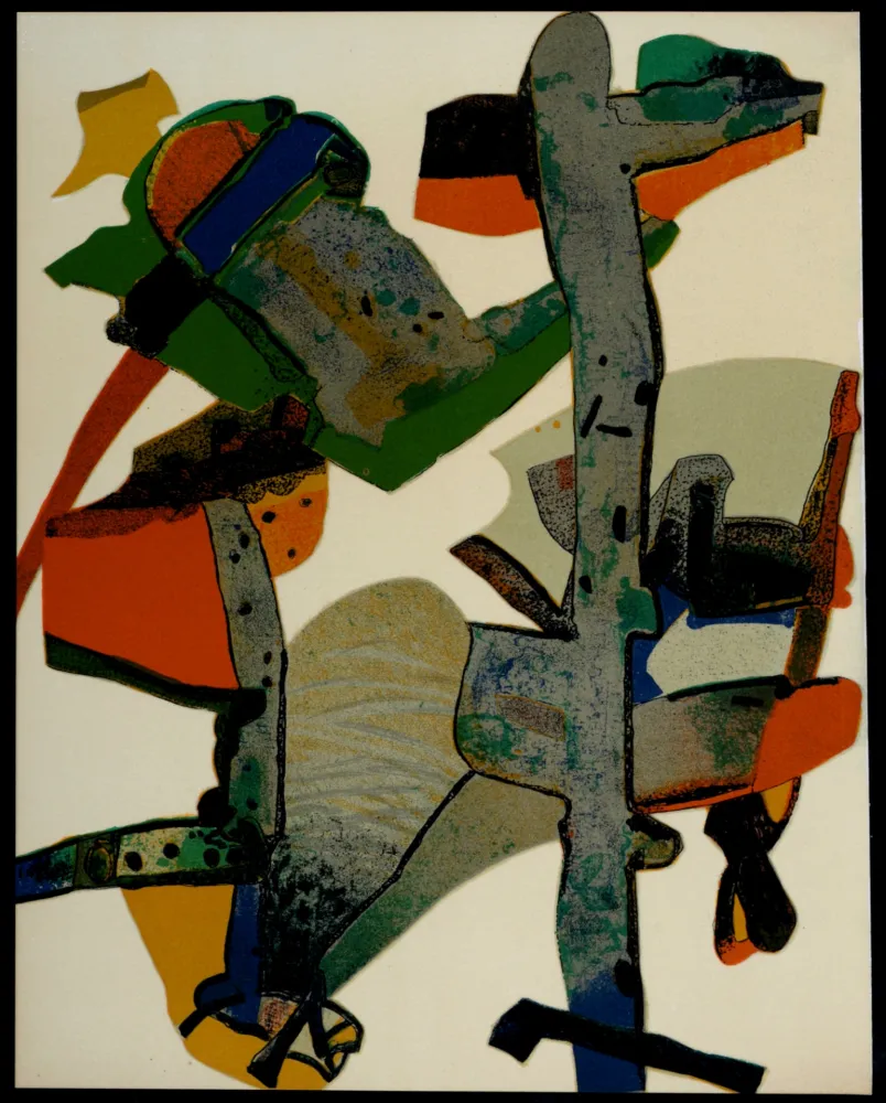 Lithograph Esteve - Roussadou, 1974
