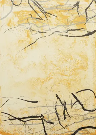 Lithograph Fabré - Entre Voces