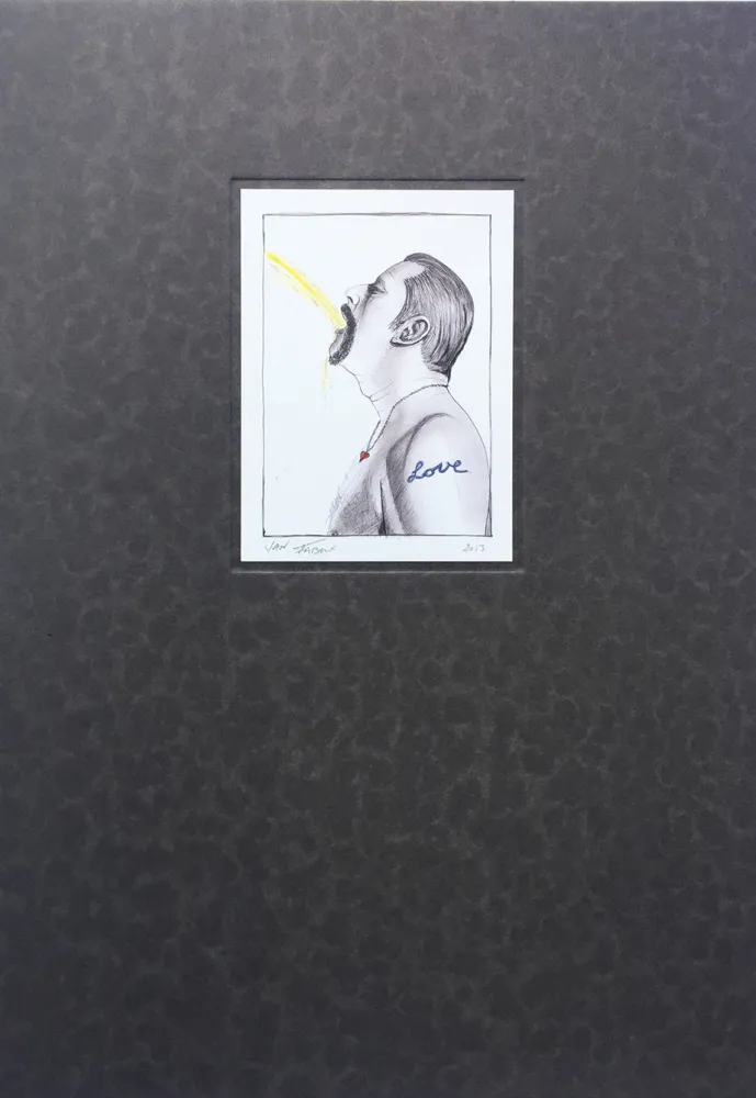 Collograph Fabre - Love