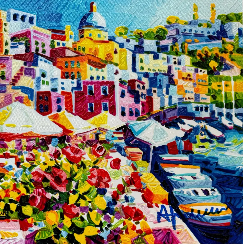 Screenprint Faccincani - Un istante di bellezza a Procida