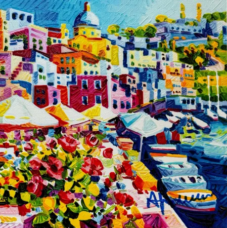Screenprint Faccincani - Un istante di bellezza a Procida