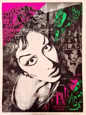 Screenprint Fairey - Alice Bag