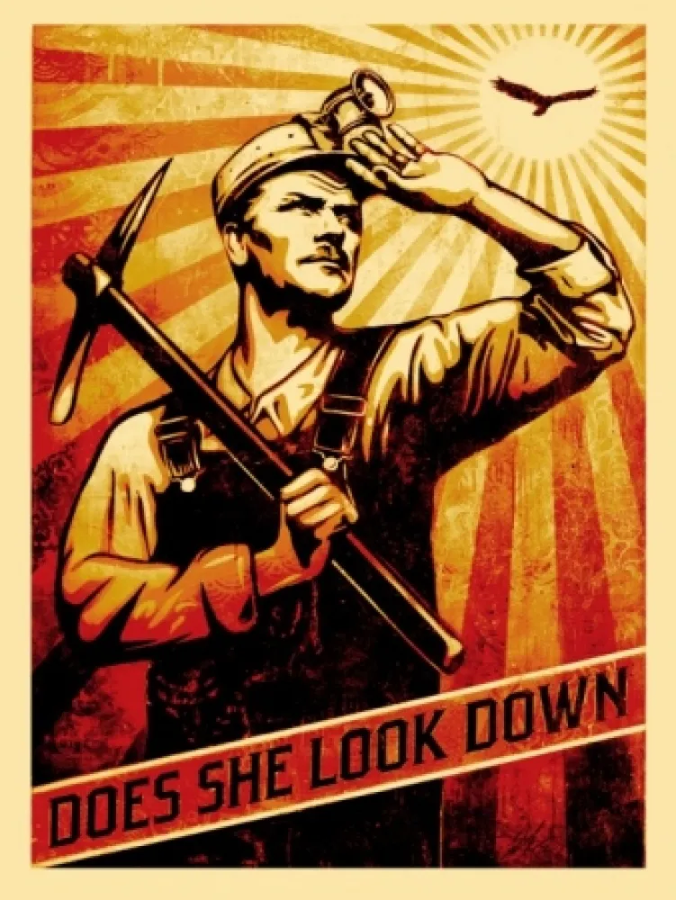 Screenprint Fairey - High Flyin' Bird