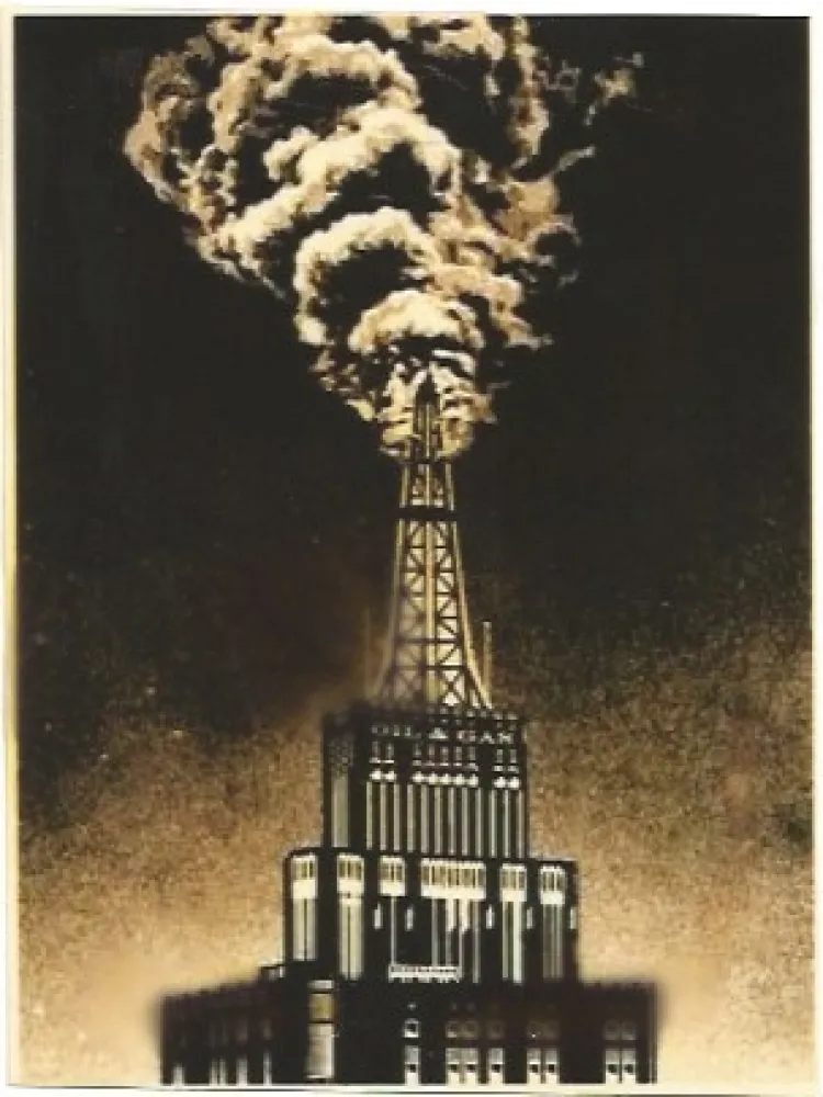 Screenprint Fairey - Oil & Gas Building