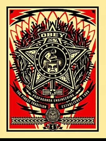 Screenprint Fairey - Pasadena Welder