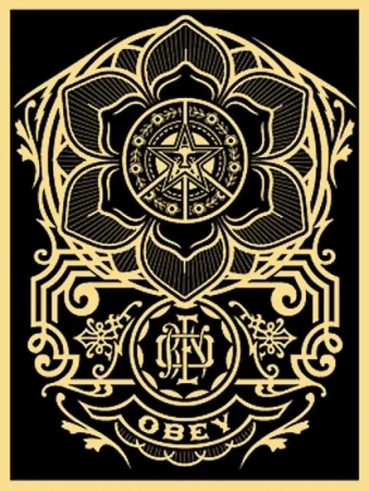 Screenprint Fairey - Peace Ornament 