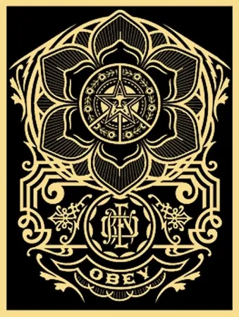 Screenprint Fairey - Peace Ornament 