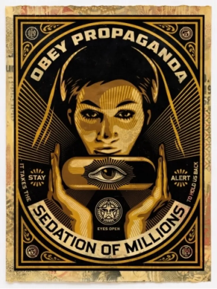 Screenprint Fairey - Sedation Pill HPM