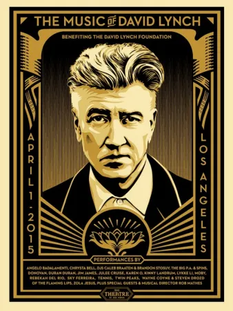 Screenprint Fairey - The Music of David Lynch